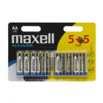 Maxell Ceruza elem 1, 5V AA LR6 5+5 db/bliszter (18733)