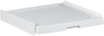 Haier Kit suprapunere uscator si masina de spalat Haier HASTKU10, Adancime reglabila 47-62 cm, Raft Retractabil, Alb (HASTKU10B)
