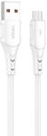 Vipfan USB to Micro USB cable Vipfan Colorful X12, 3A, 1m (white) (25543)