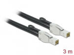 Delock PCI Express kábel Mini SAS HD SFF-8674 - SFF-8674 csatlakozókkal 3m (86623)