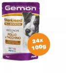 Gemon Dog alutasak Adult Csirke & Pulyka 24x100g - grandopet