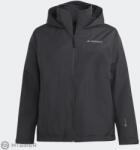 adidas TERREX MULTI RAIN. RDY 2 RÉTEGES RAIN női kabát, fekete (2XL)