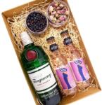  Tanqeray Gin Tonik szett Díszdobozban Ginfűszerrel