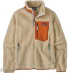 Patagonia Classic Retro-X női dzseki, dark natural w/redtail rust (L)