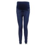 Mommystyle Hosszú szárú kismama farmer leggings (l)