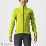 Castelli SQUADRA STRETCH női dzseki, rikító lime (XS)
