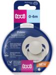 LOVI Lovi, Prime, suzeta dinamica din silicon, 0-6 luni, Coconut, 1 buc