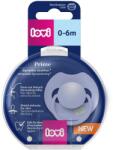 LOVI Lovi, Prime, suzeta dinamica din silicon, 0-6 luni, Blue, 1 buc