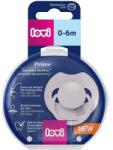 LOVI Lovi, Prime, suzeta dinamica din silicon, 0-6 luni, Lilac, 1 buc