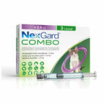 Merial NexGard Combo solutie spot-on pentru pisici 2.5 kg, 3x0.3 ml