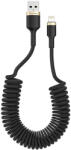 ColorWay Kabel Usb Apple Lightning (spiral) 2, 4a 1m, Fekete (cw-cbul051-bk)