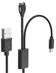 Tactical Cablu de încărcare 2în1 (USB - Garmin/Type-C, 115 cm) NEGRU GP-138235 (57983111856)