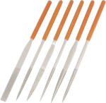 Extol Premium tűreszelő klt. gyémántozott; 6db, 4x160x50mm, HRC38-42 szénacél, 100 krómozott