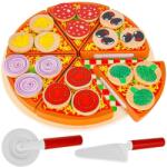 Kruzzel Fa pizza tépőzárral a vágáshoz + kés (id_17131-code_22471)