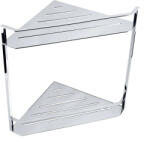 Bemeta Cytro dupla sarok szappantartó 340x365x205 mm, króm 146208202 (146208202)