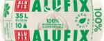 Alufix Saci menajeri biodegradabili 35 L cu snur 10 buc/rola albi (ALUMSZ3510)