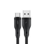 ACEFAST USB-A - USB-C Kábel - 1.2m 3A - Fekete (C8-04)