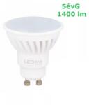 GMLedline 10W Premium 120° GU10/230V 1400 lumen 4000K kerámiaházas LED szpot izzó természetes fehér 5évG LL-248597-II (LL-248597-II)