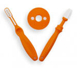 Baby Bruin Fogápoló készlet narancs