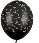  Léggömbök 30 cm, denevérek, pasztell fekete (1 db / 6 db) (SB14P-292-010-6)