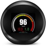 Techstar Indicator digital auto multifuncțional, Head Up Display Techstar® OBD II, P 11, Display 1.8 inch, Detector de diagnosticare, Eliminare cod de eroare, Vitezometru, Computer de conducere, Alarmă de supr