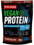 Body Attack Sports Nutrition Vegan Protein | Duo-Component Pea + Brown Rice [1000 грама] Шоколад
