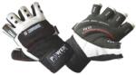 Power System Training Gloves with Wristwraps | No Compromise - White / Black L