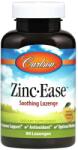 Carlson Labs Zinc Ease | Zinc Citrate [84 Подезични таблетки ] Лимон