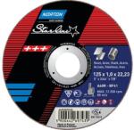 Norton 125x1, 6x22, 2 A346 EXTRA Klingspor (Multibrand 2in1 vágókorong) Norton (Akciós ! ) 35010320