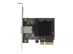 Delock PCI Express Kártya > 1 x 10 Gigabit LAN NBASE-T RJ45 (89383) - aqua