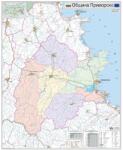 Mapmedia Карта на община Приморско (d111)