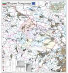Mapmedia Карта на община Божурище (d168)