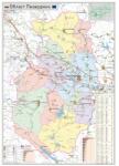 Mapmedia Карта на област Пазарджик (r122)