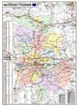 Mapmedia Карта на област с газопреносната мрежа (r504)