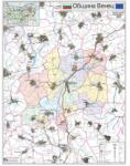 Mapmedia Карта на община Венец (d227)