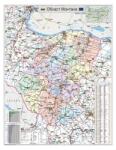 Mapmedia Карта на област Монтана (r119)