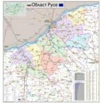 Mapmedia Карта на област Русе (r113)