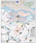 Mapmedia Карта на община Белене (d161)