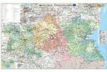 Mapmedia Карта на Югоизточен район (b206)