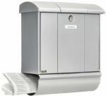 Burg Wächter - extra nagyméretű kerítésen kívüli postaláda újságtartóval (BW32610)