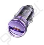 hoco. SIGHT autós töltő Type-C aljzat (30W, PD gyorstöltő) LILA