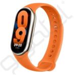 XIAOMI pótszíj (egyedi méret, szilikon) NARANCSSÁRGA
