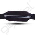 Silverline Tok fekvő (derékra rögzíthető övtáska, cipzáras, vízálló, sportoláshoz) FEKETE