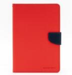 Silverline Apple iPad Mini/Mini 2/Mini 3 Piros Mercury Fancy Diary Notesz Tok