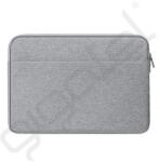 Dux Ducis LBDB tok fekvő, textil LAPTOP/NOTEBOOK/TABLET (univerzális, vízálló, 15.5-16" méret) VILÁGOSSZÜRKE - extratelgsm