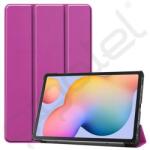 Silverline Tok álló, bőr hatású (FLIP, oldalra nyíló, TRIFOLD, asztali tartó) LILA