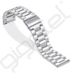 Silverline Pótszíj (univerzális, 22mm, rozsdamentes acél, pillangó csat) EZÜST