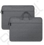 Dux Ducis LBTC kézitáska álló LAPTOP/NOTEBOOK/TABLET (univerzális, textil, kézpánt, 14-15.4" méret) SÖTÉTSZÜRKE