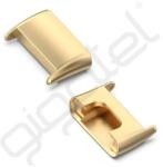 Silverline Óraszíj csatlakozó adapter (egyedi méret, 1 pár, átalakító, fém, 18mm) ARANY
