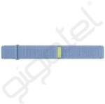 Samsung pótszíj (egyedi méret, M/L méret, textil, prémium) KÉK
